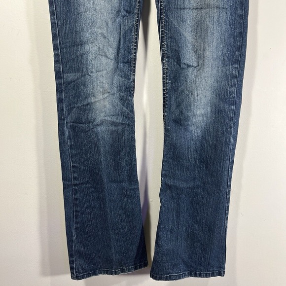 Mudd Skinny Boot Dark Wash Denim Jeans Women's Juniors Size 3 - Picture 12 of 12